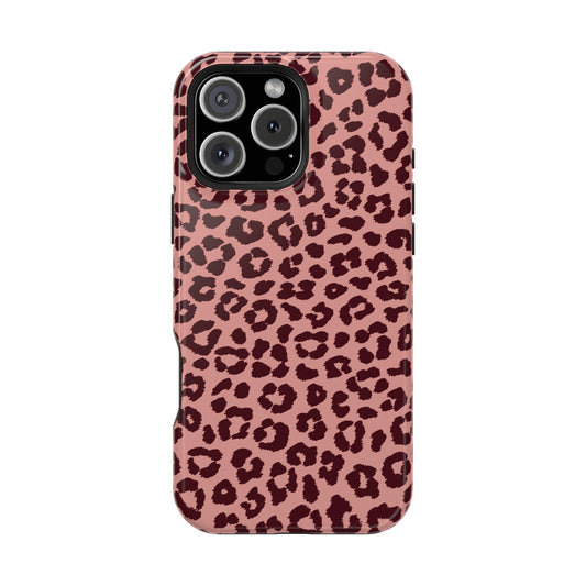 Spotted Around Town | Pink Leopard iPhone Case