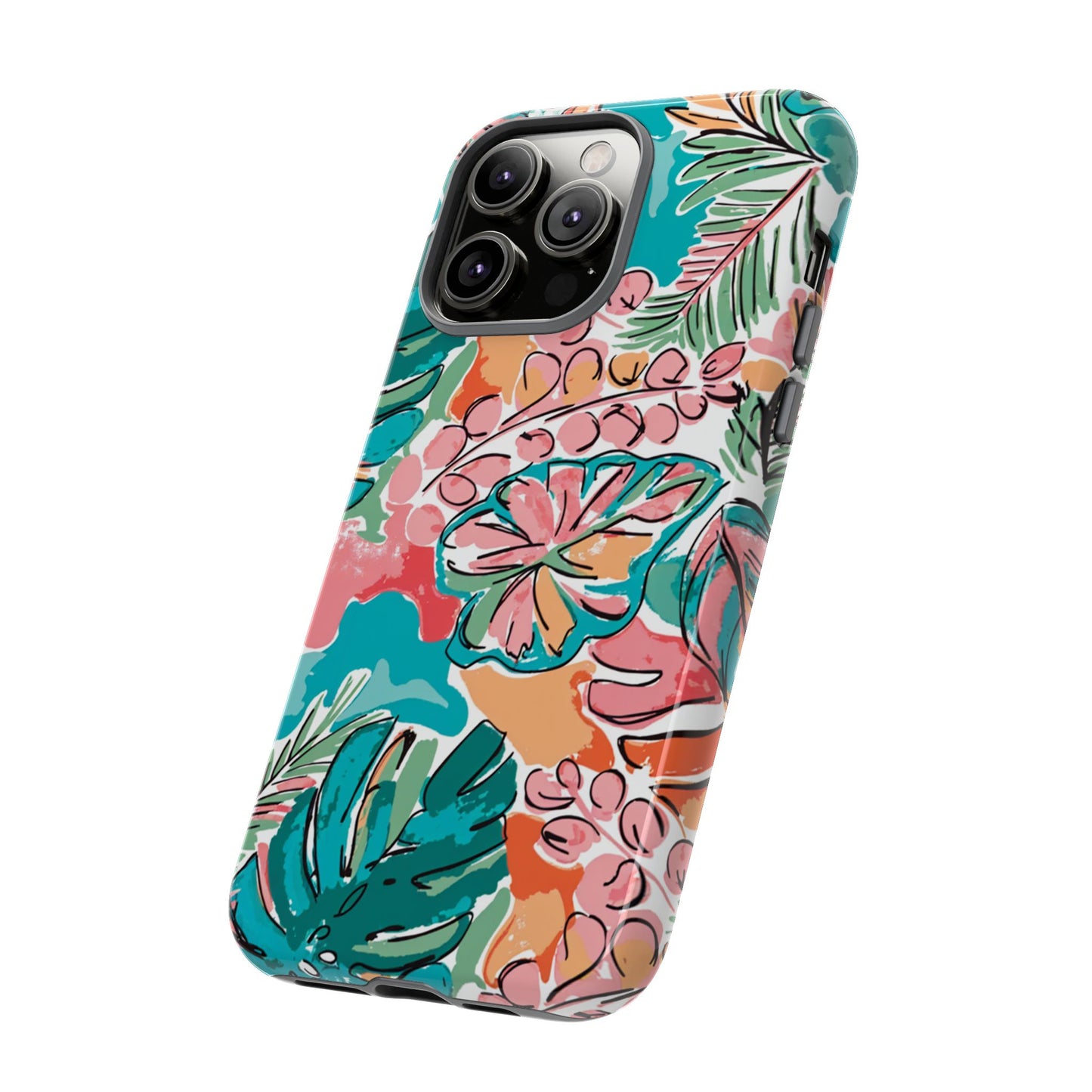 Tropical Botanical | Watercolor Botanical Case