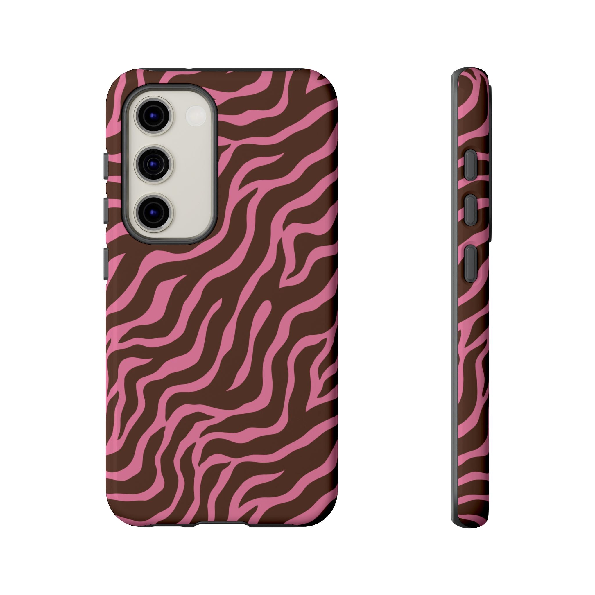 Pink Instinct | Zebra Print Galaxy Case