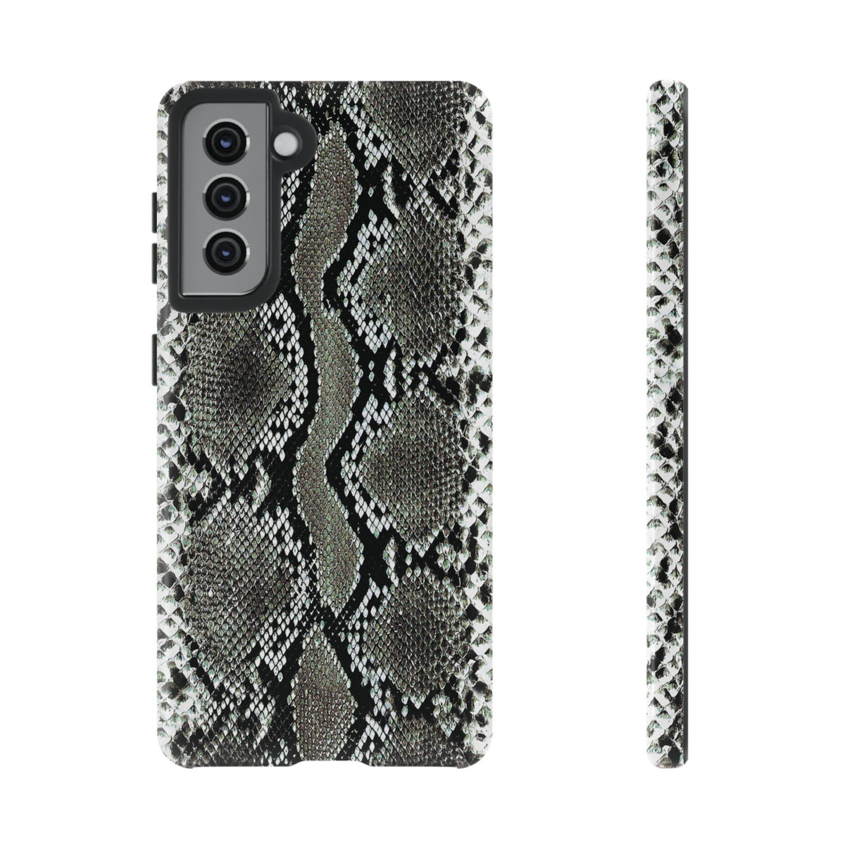Cold Blooded | Gray Python Galaxy Case