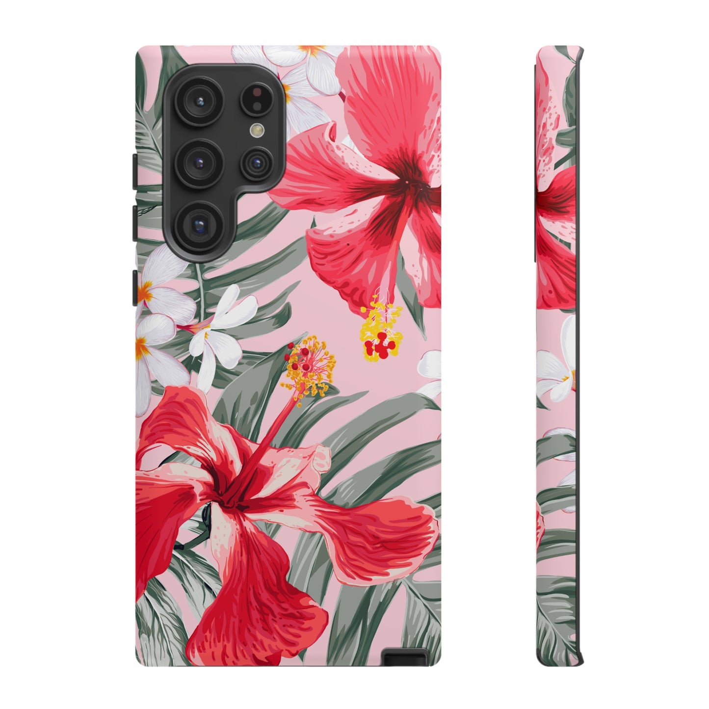 Pua | Pink Hibiscus Floral Case