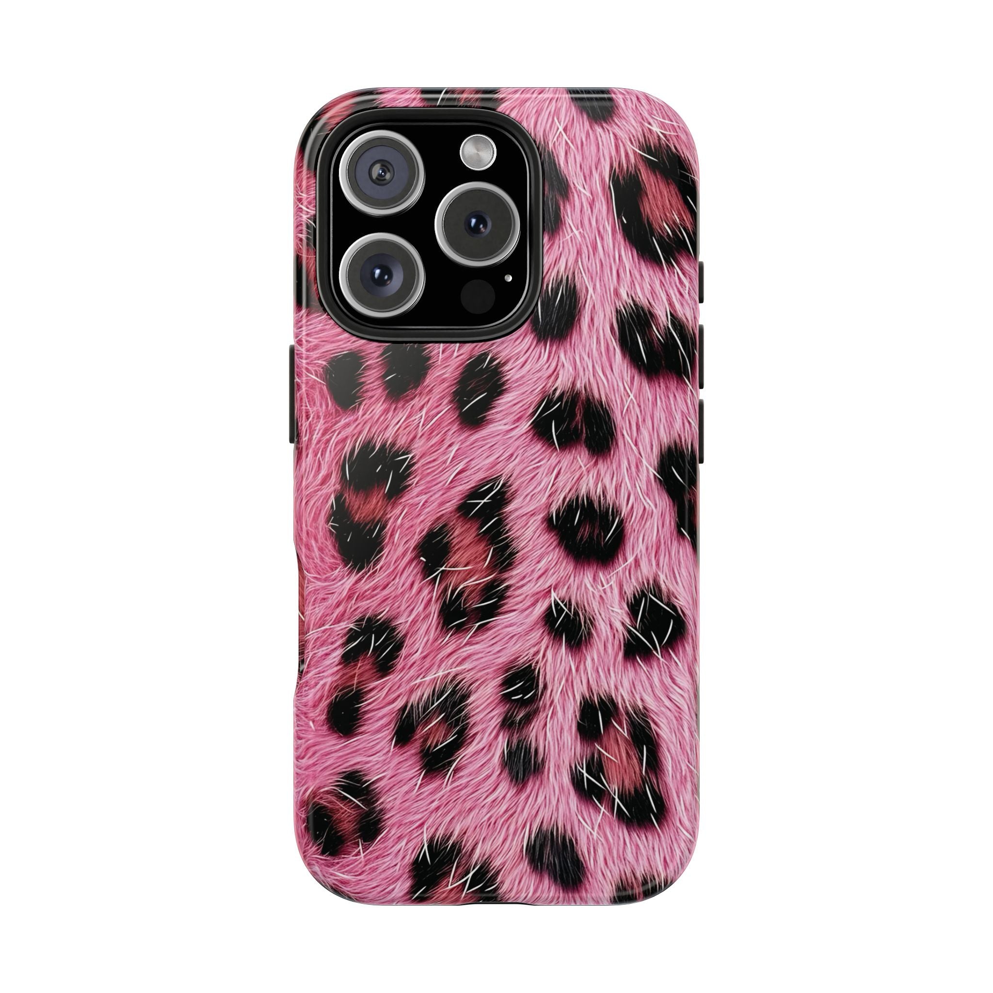 Party Animal Pink Leopard iPhone Case