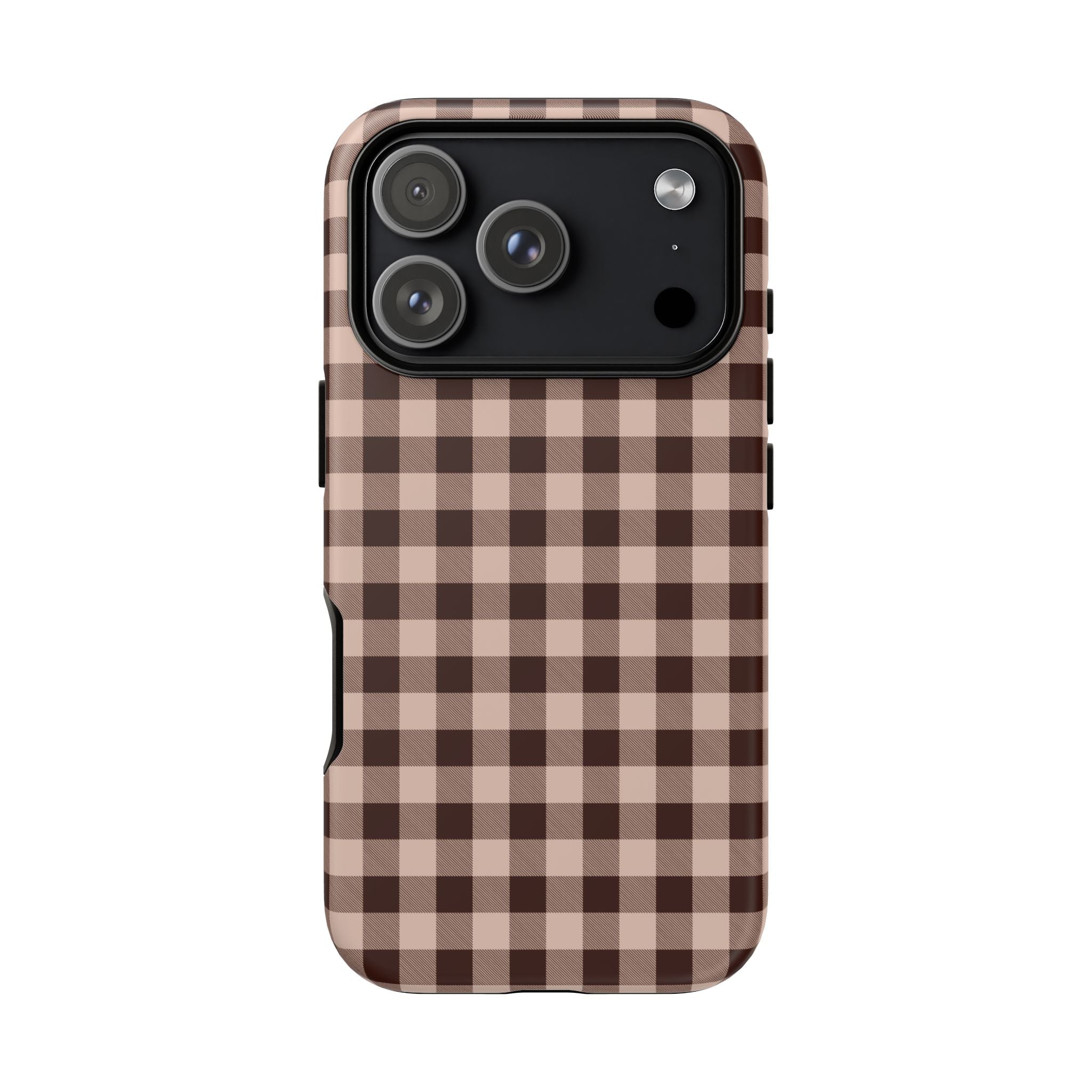 Latte Check Phone Case