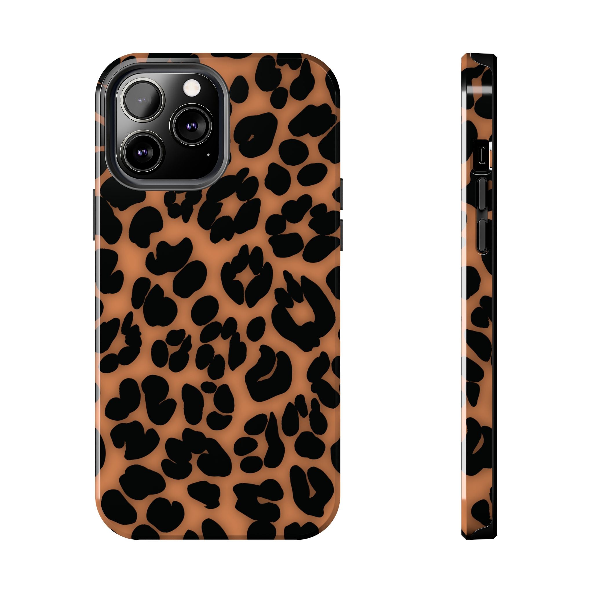 Amber Leopard Animal Print iPhone Case