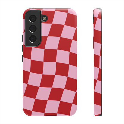 In Check | Wavy Checkerboard Case