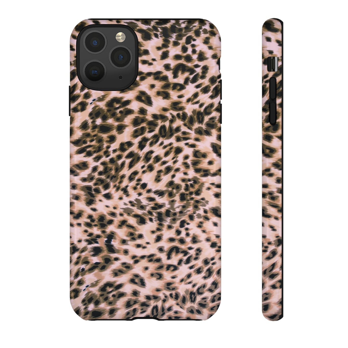 Flirt | Blush Leopard Print iPhone Case