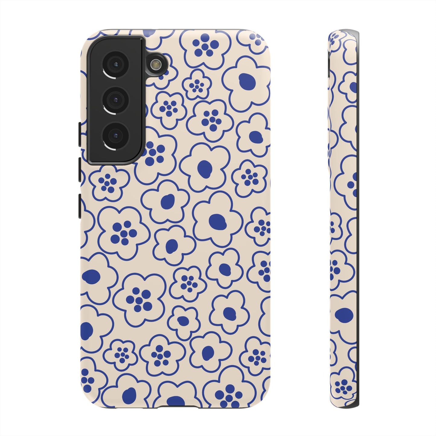 Blossom | Blue Retro Flower Case