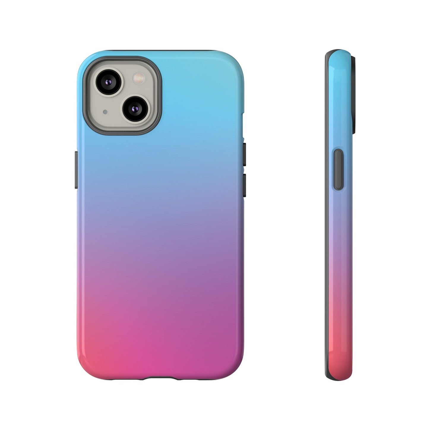 Beyond the Horizon | Blue-Pink Ombré Case