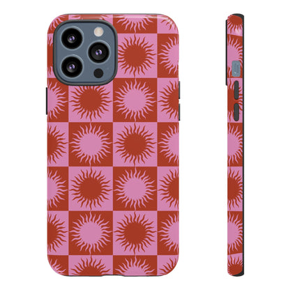 Soleil | Pink & Orange Sun Case