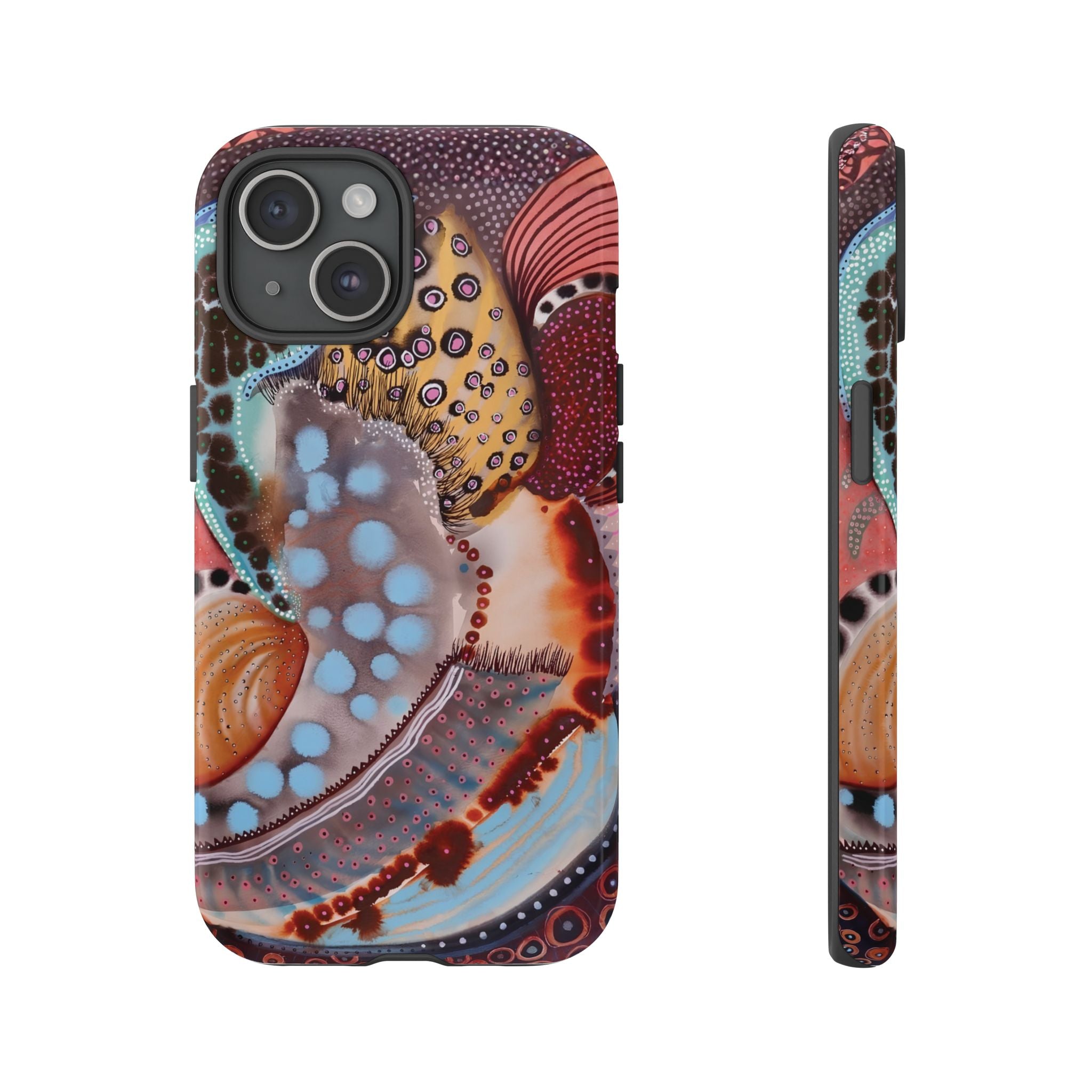 Ocean Echo | Abstract Sea Life iPhone Case