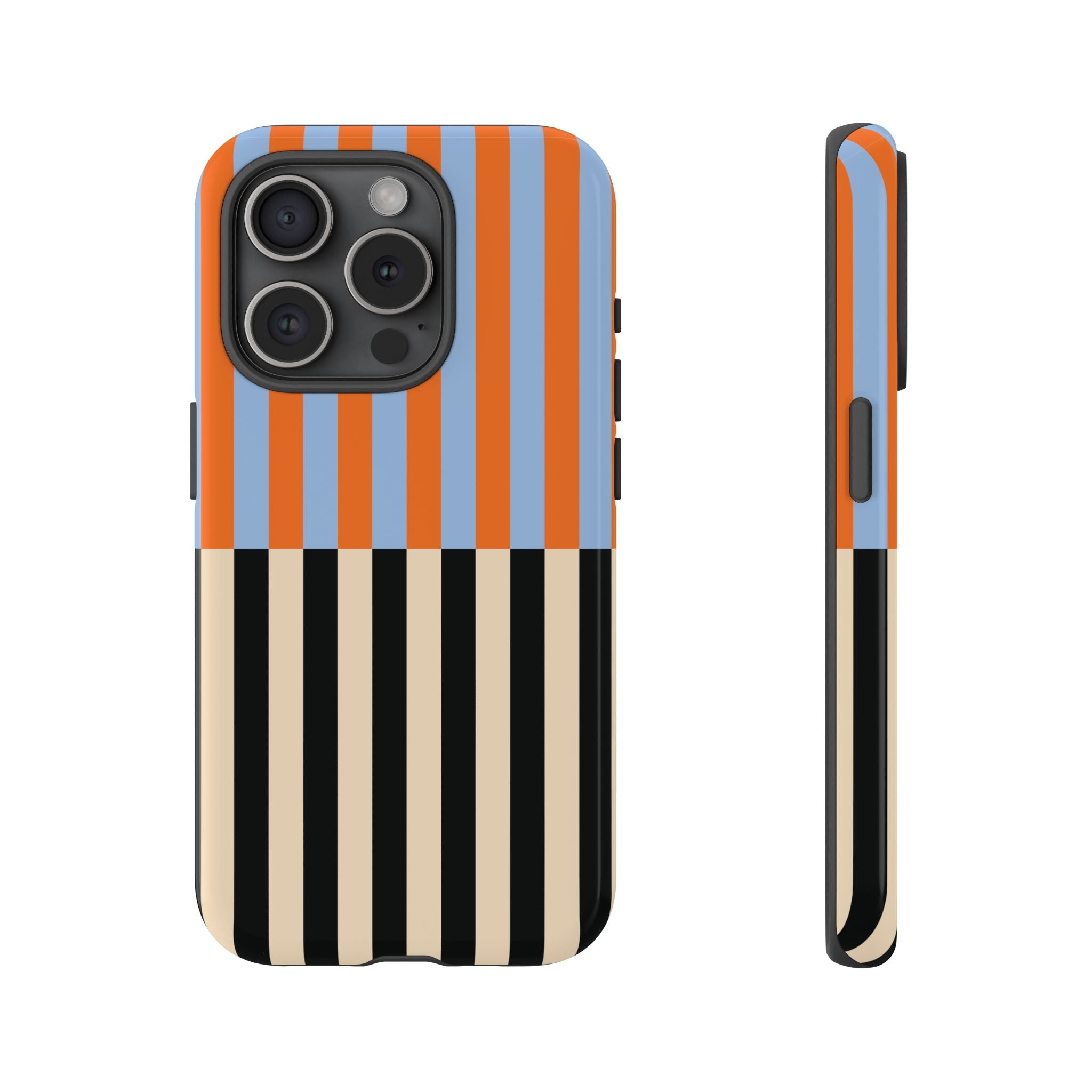 Colorblock Stripe iPhone Case