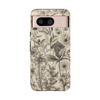 Vintage Wildflowers | Neutral Floral Case