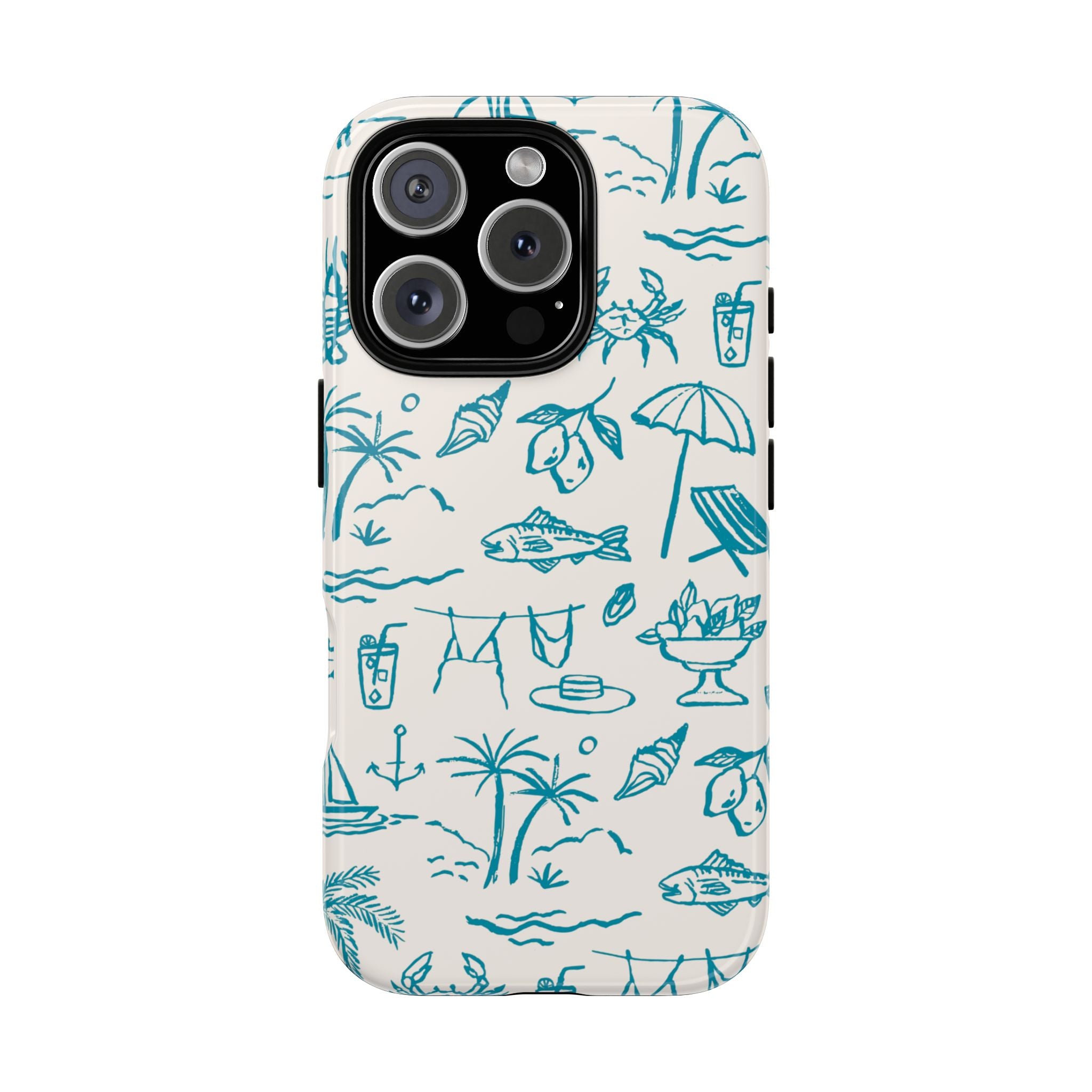 Meet Me Seaside iPhone Case