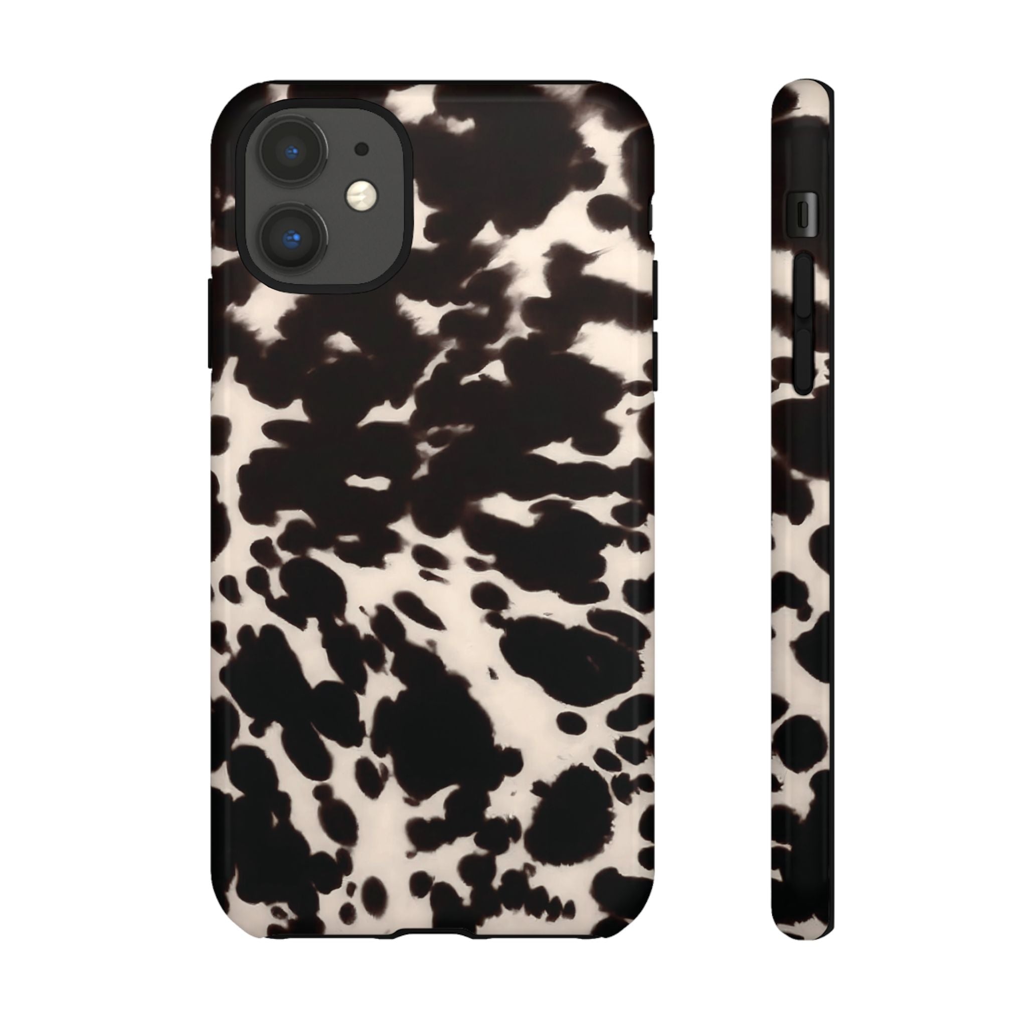 Spotted Cutie | Cow Print iPhone Case