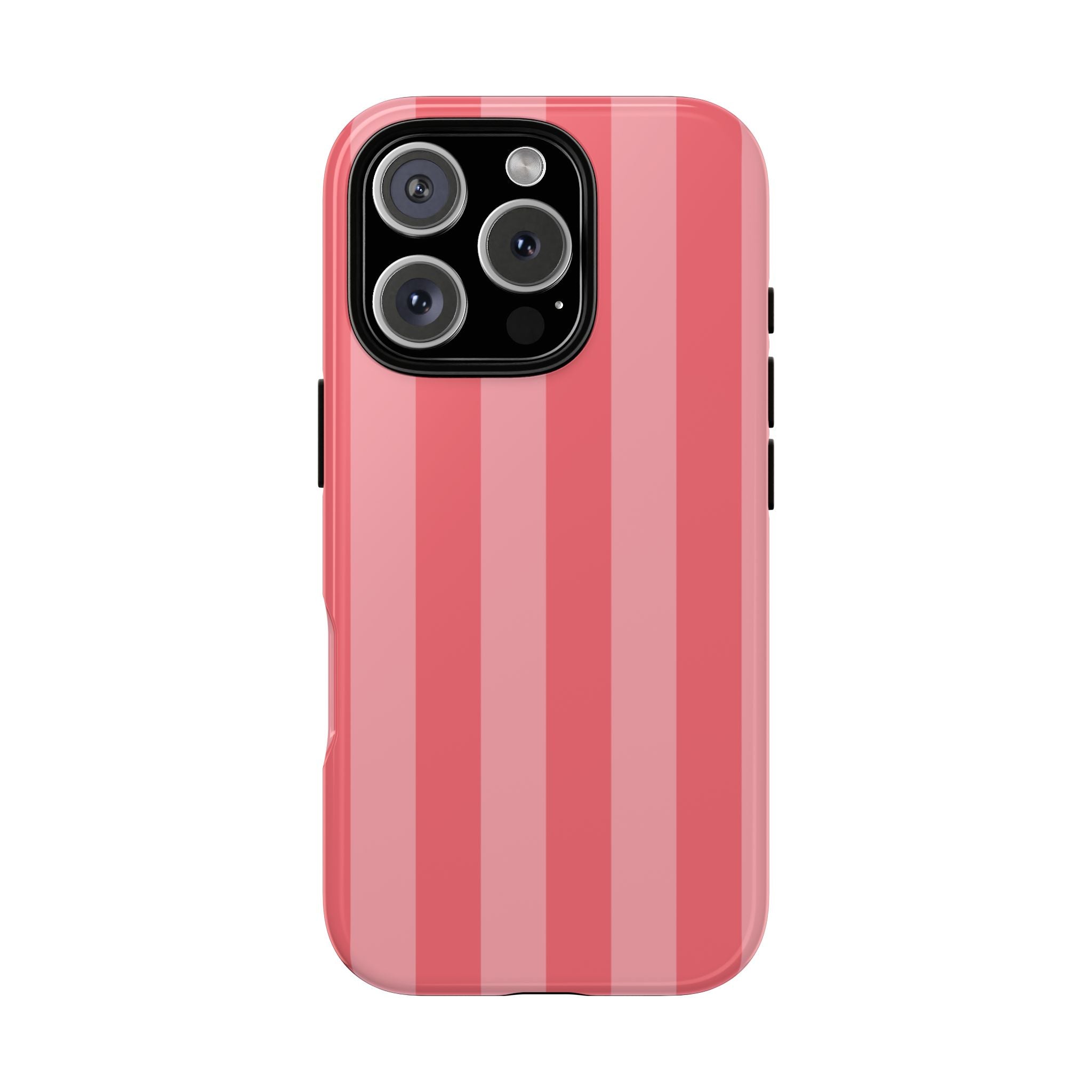 Summer in the Hamptons Pink Striped iPhone Case