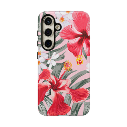 Pua | Pink Hibiscus Floral Case