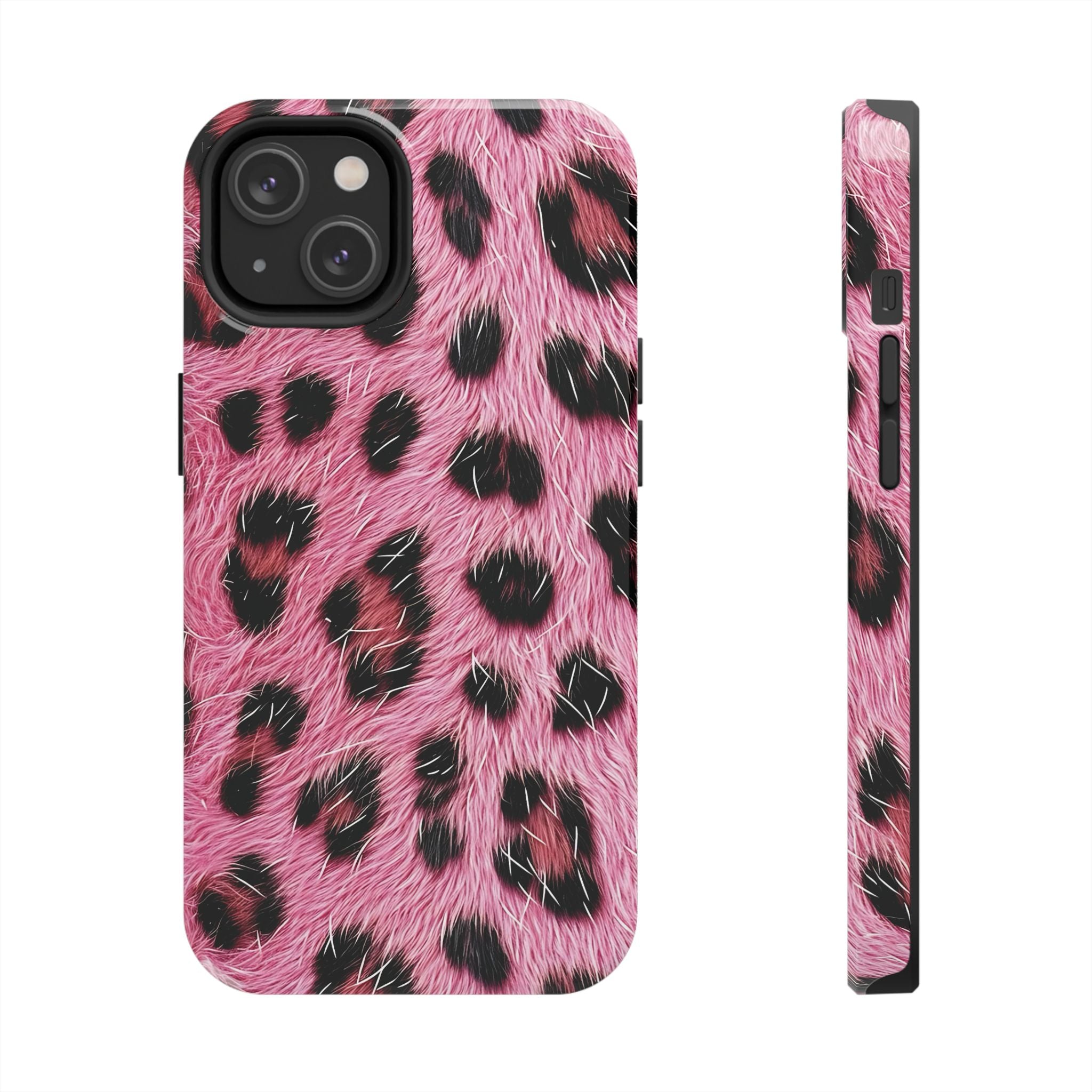 Party Animal Pink Leopard iPhone Case