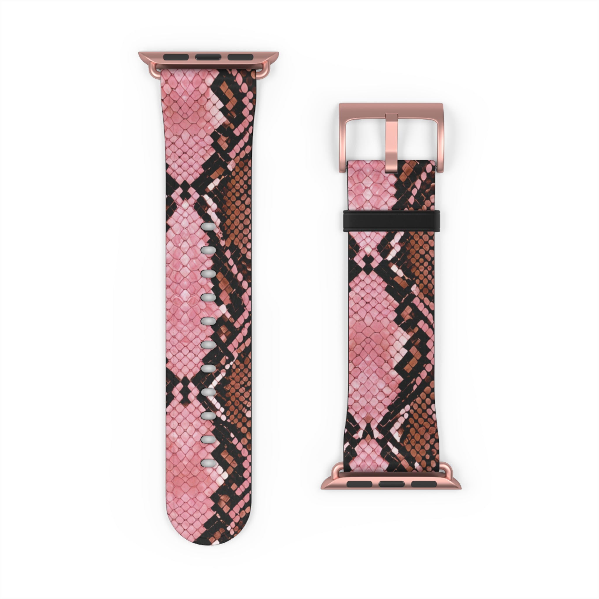 Pink SnakeApple Watch Band