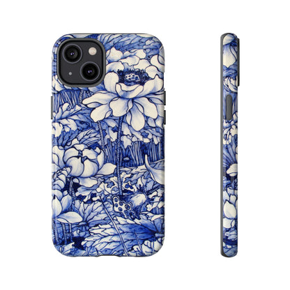 Delft Blue | Dutch Pottery Floral Print Case