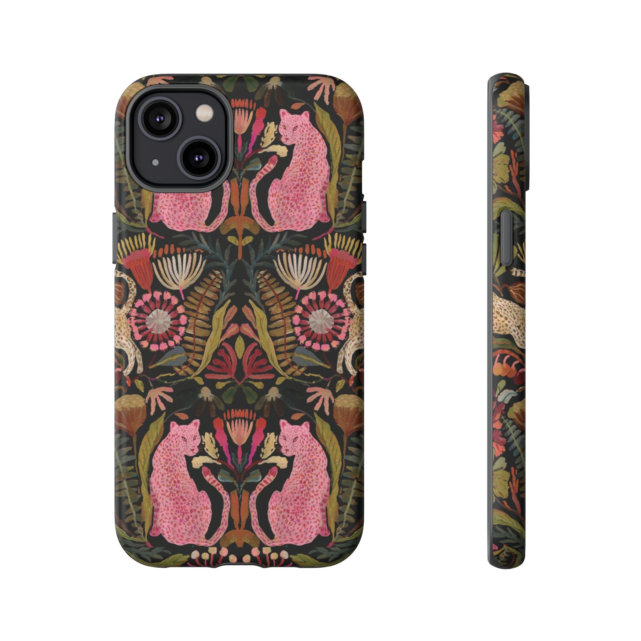 Leopard Garden iPhone Case