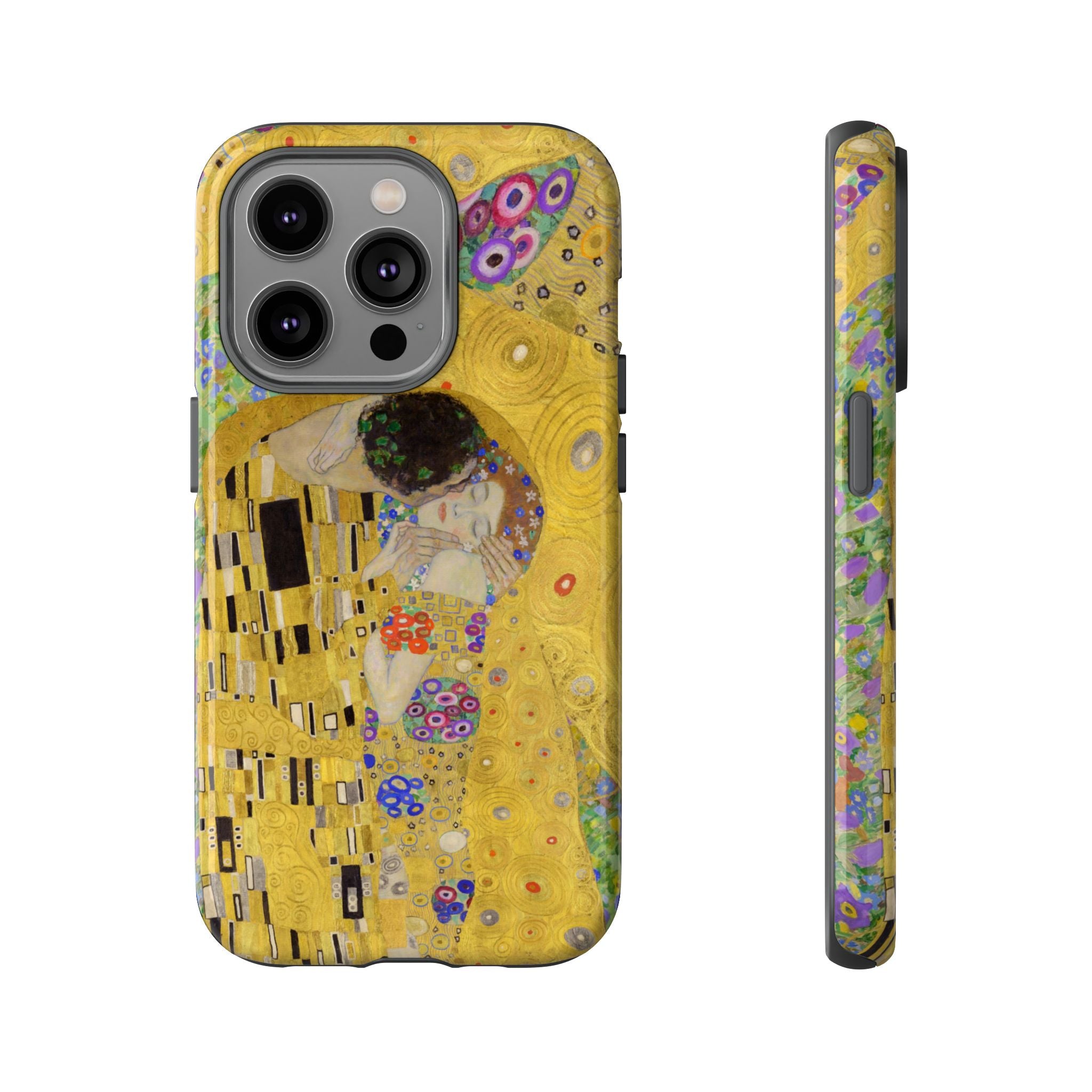 The Kiss | Klimt Collage iPhone Case