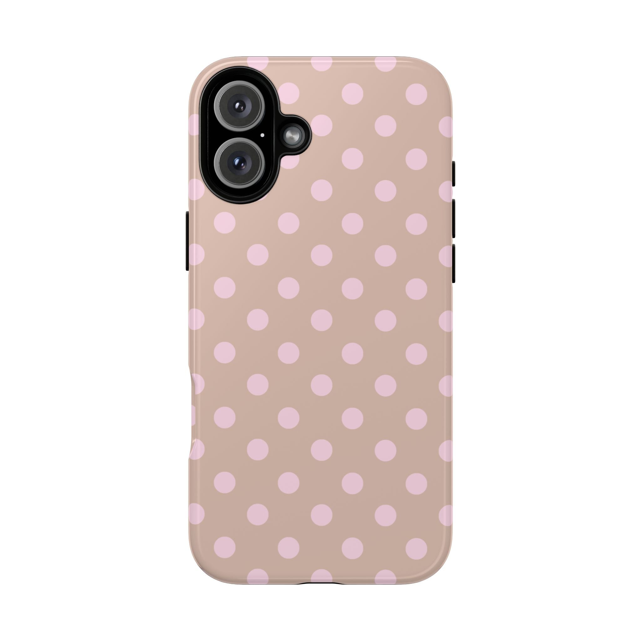 Blush Polka Dot iPhone Case