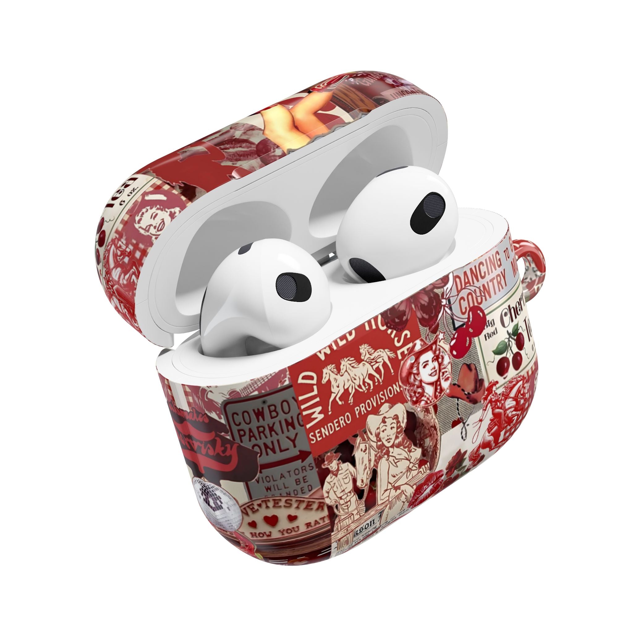 Cowgirl Collage AirPods Case