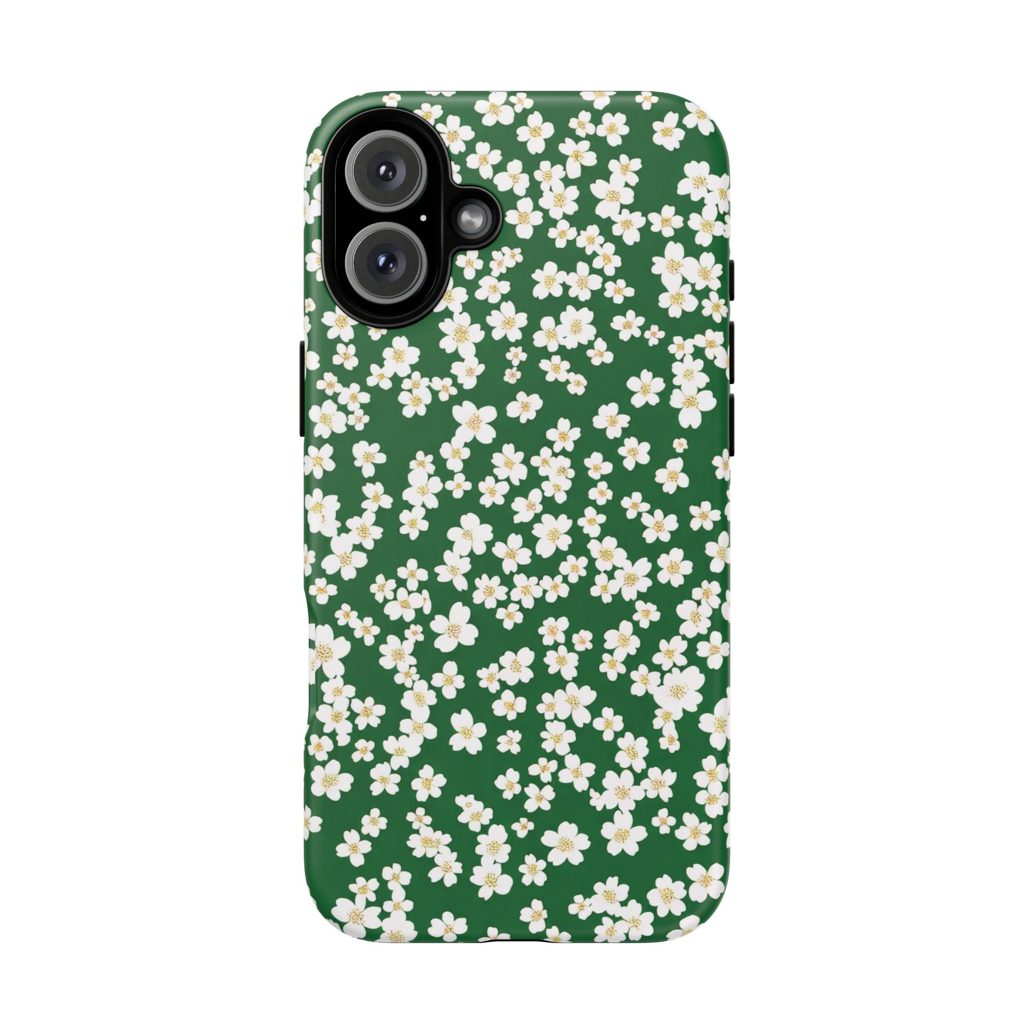 Emerald Bloom iPhone Case