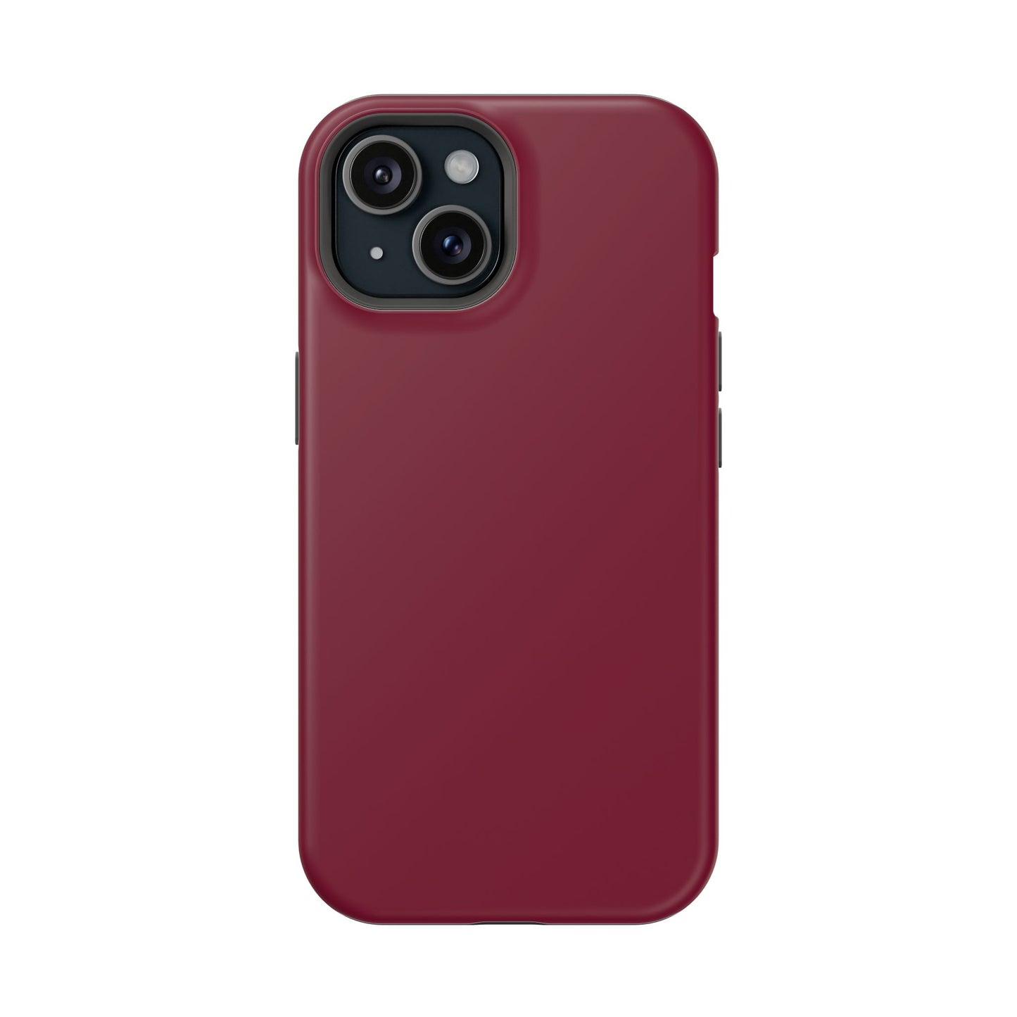 Burgundy Bliss | Satin Finish iPhone Case