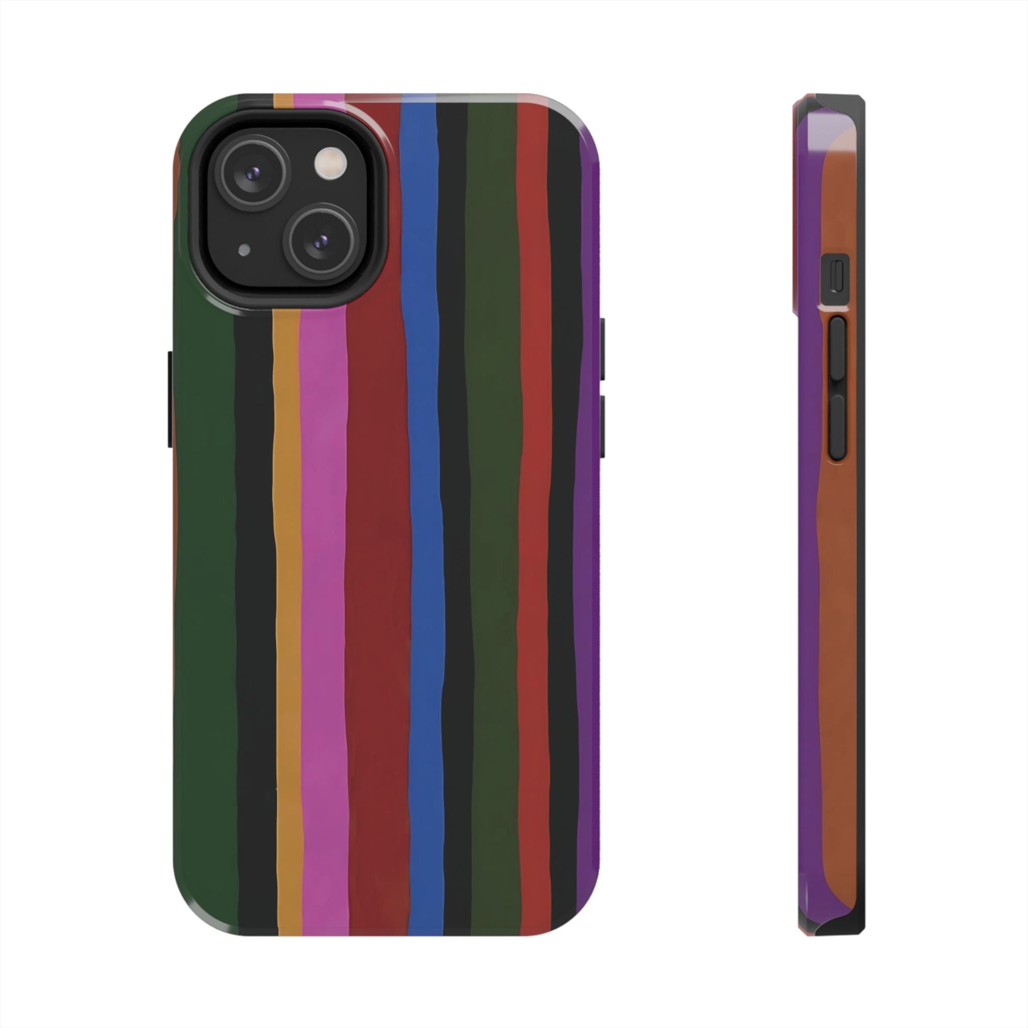 Painted Stripes iPhone Case