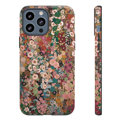 Coque iPhone à motif de giroflée | Motif floral