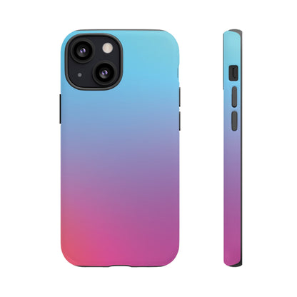 Beyond the Horizon | Blue-Pink Ombré Case