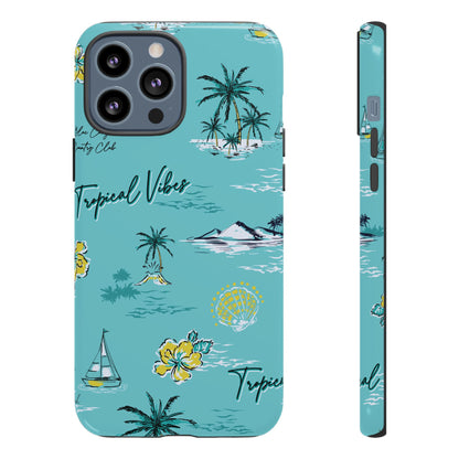 Tropical Vibes | Blue Island Vacation Case