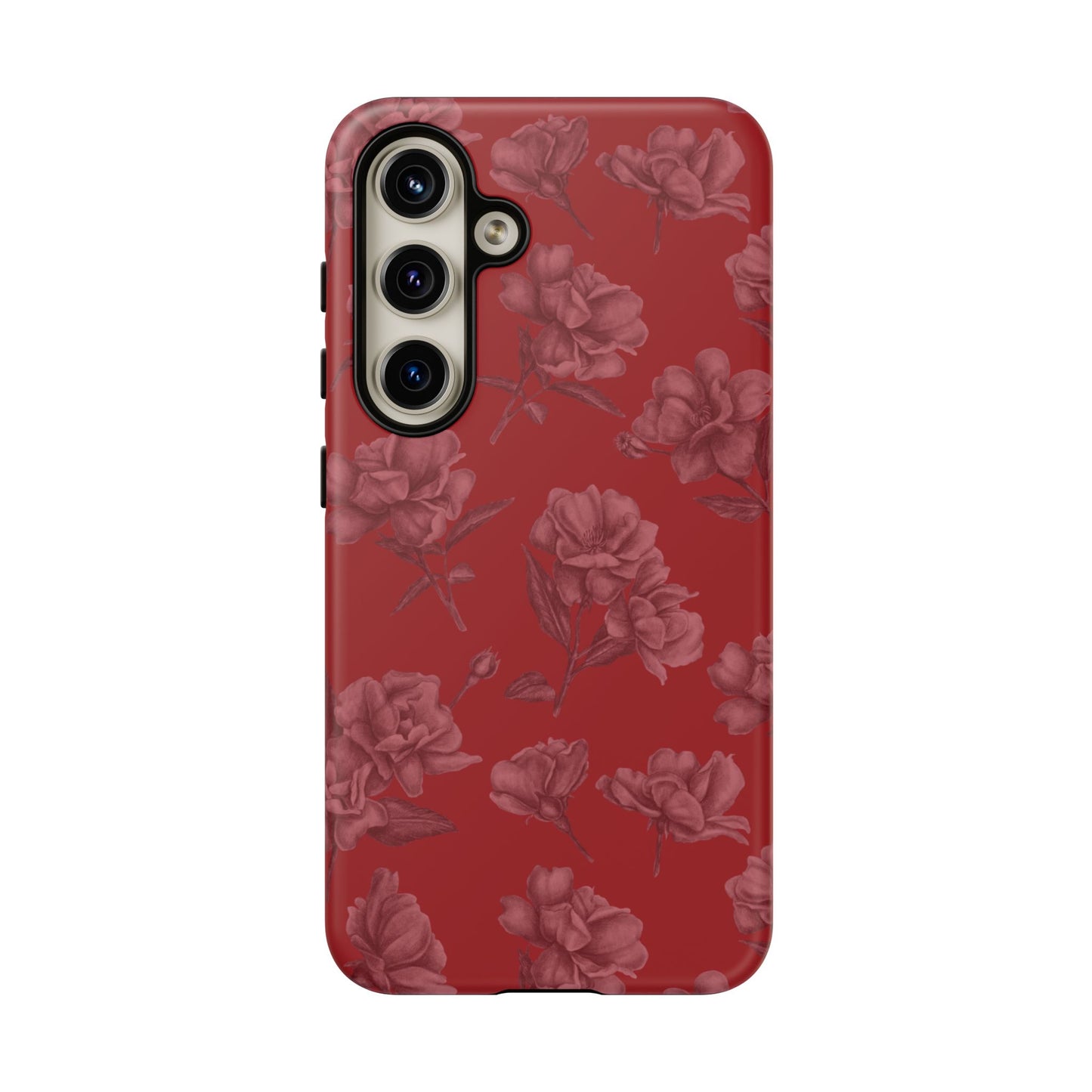 Roses Are Red | Red Floral Case