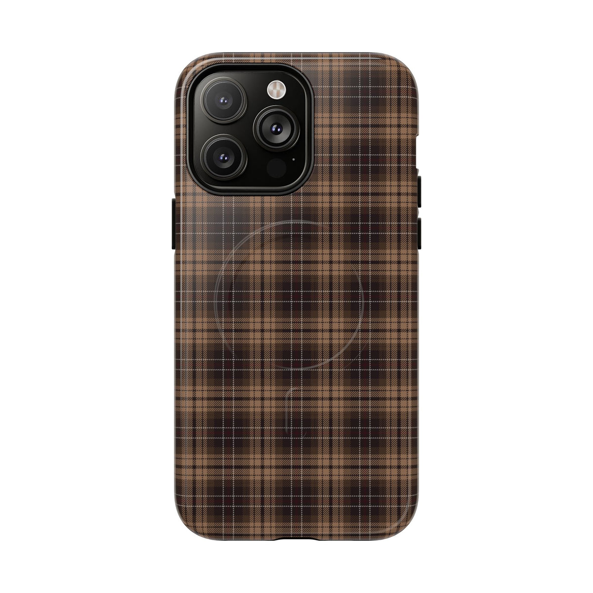 Fireside | Brown Plaid MagSafe Case