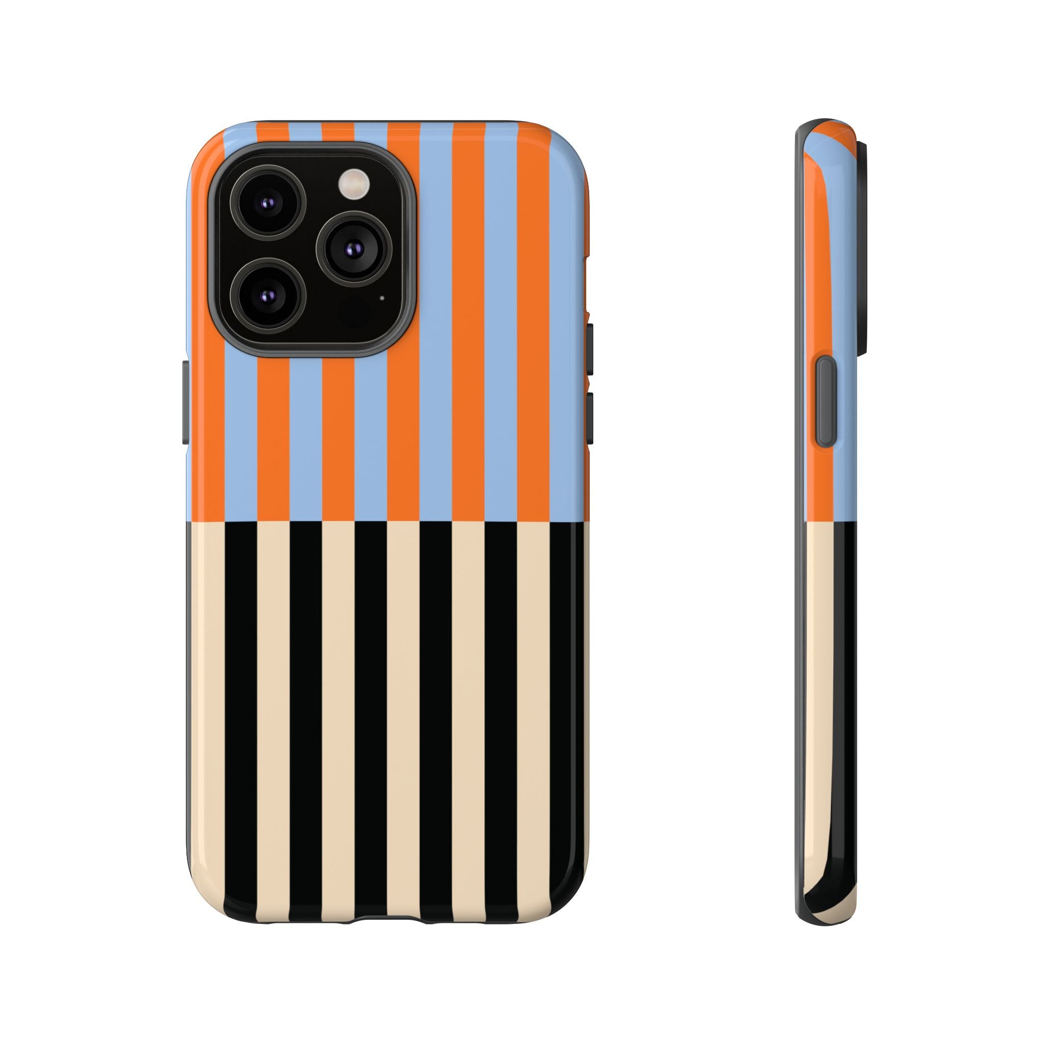 Colorblock Stripe iPhone Case