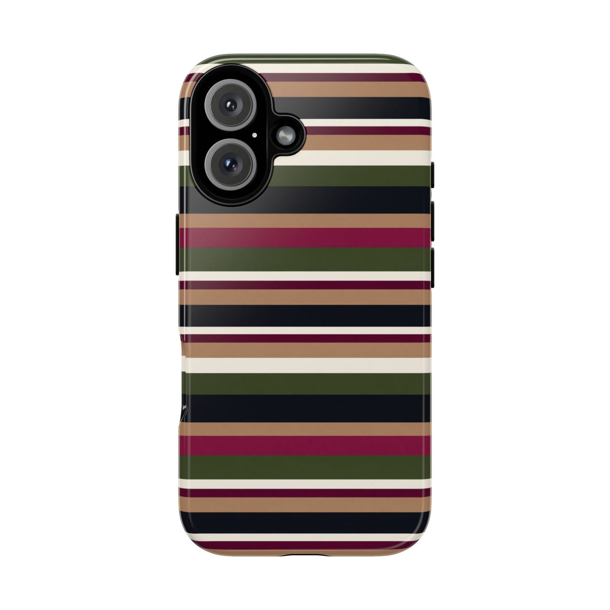 West End | Retro Striped iPhone Case