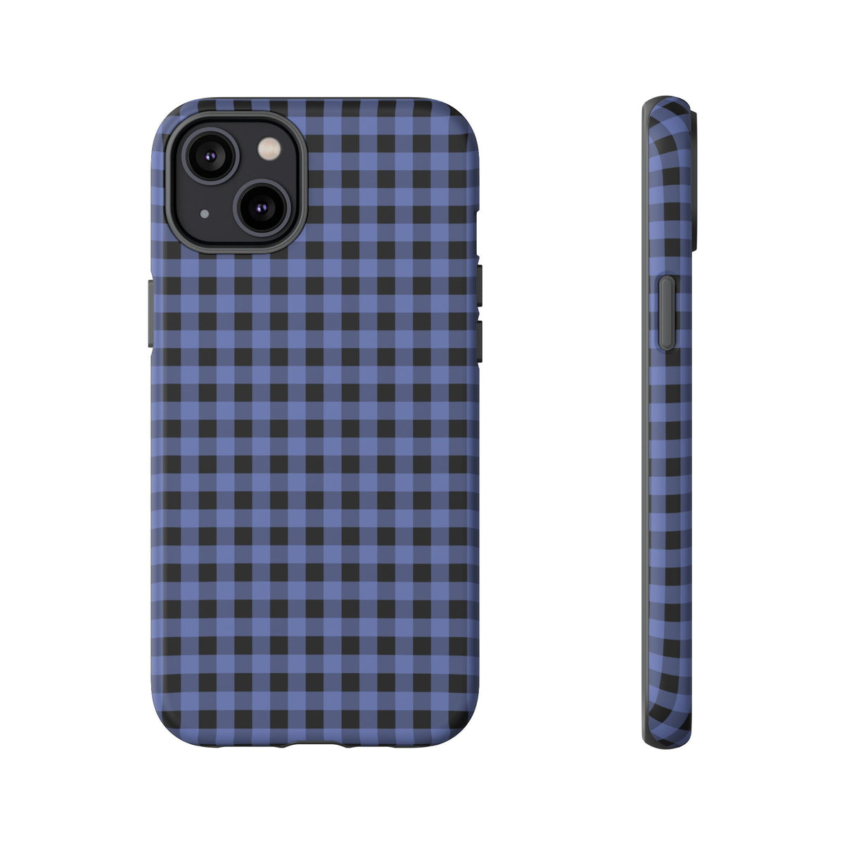 Blueberry Jam | Blue Gingham iPhone Case