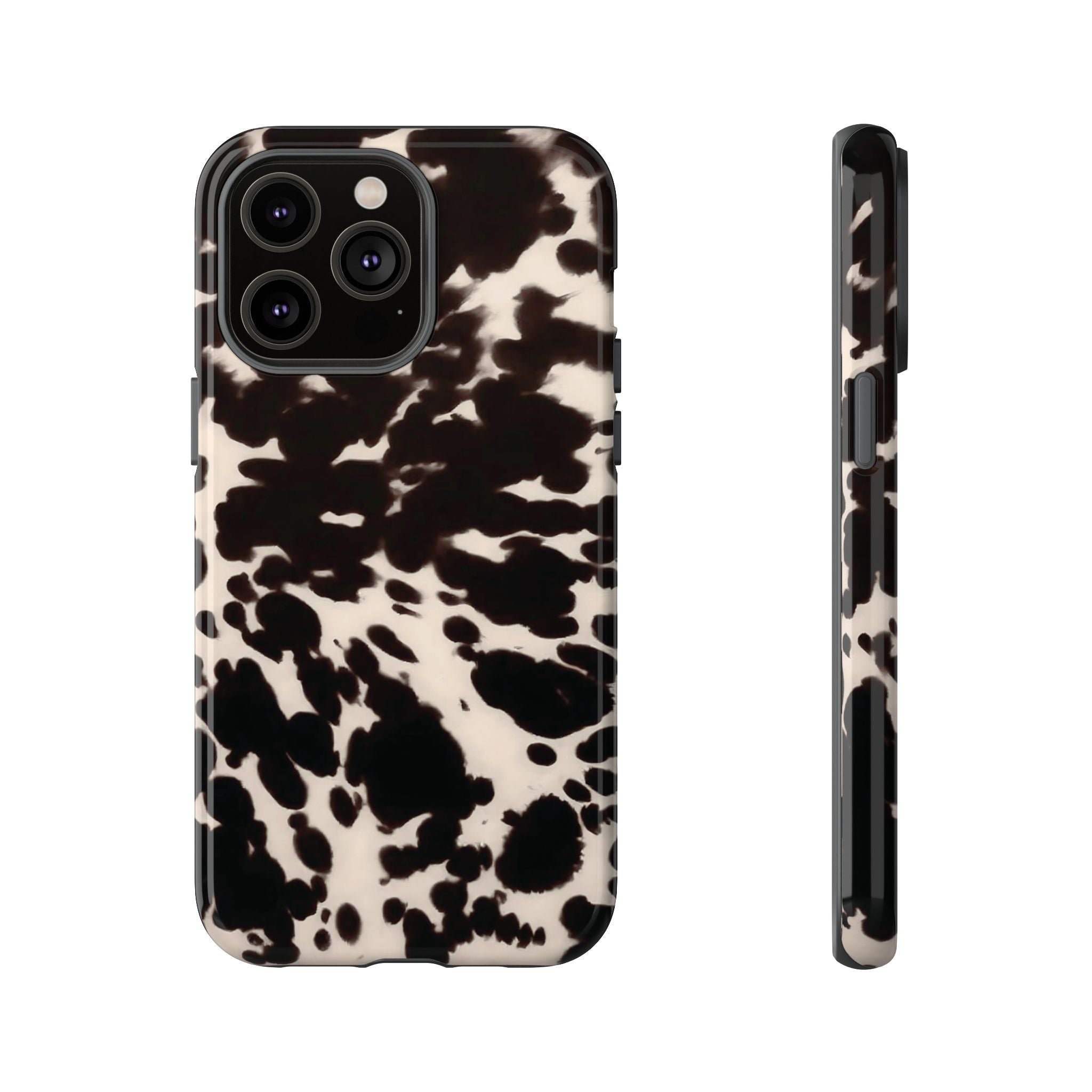 Spotted Cutie | Cow Print iPhone Case