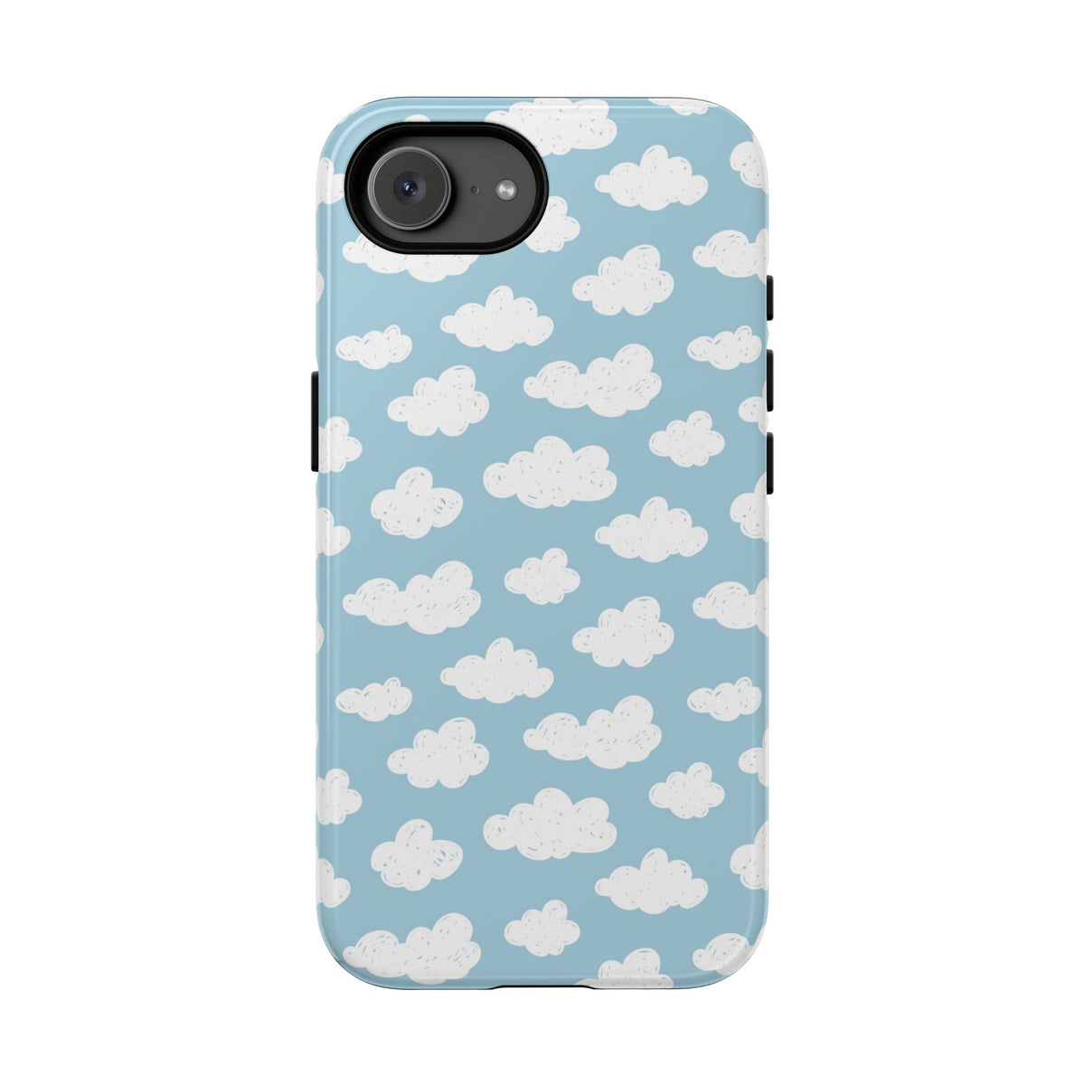 Cloud Nine | Blue Cloud Print iPhone Case