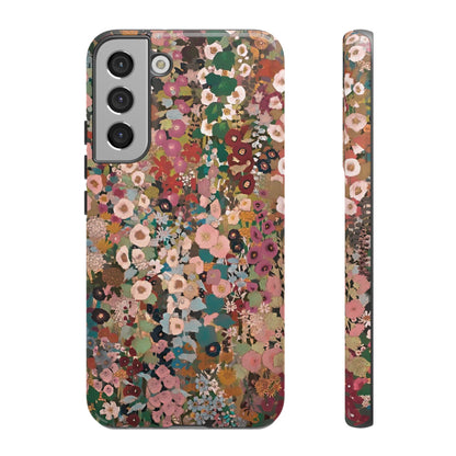 Funda para Samsung con diseño floral moderno de Wallflower