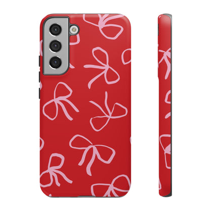 Ribbons & Bows | Red Coquette Case