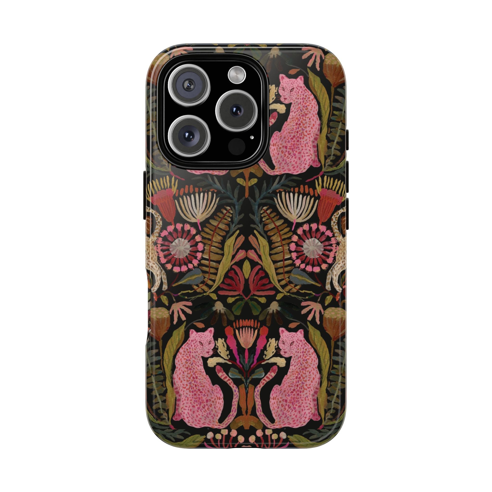 Leopard Garden iPhone Case