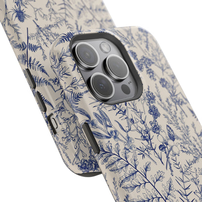 Botanical | Blue Floral MagSafe Case