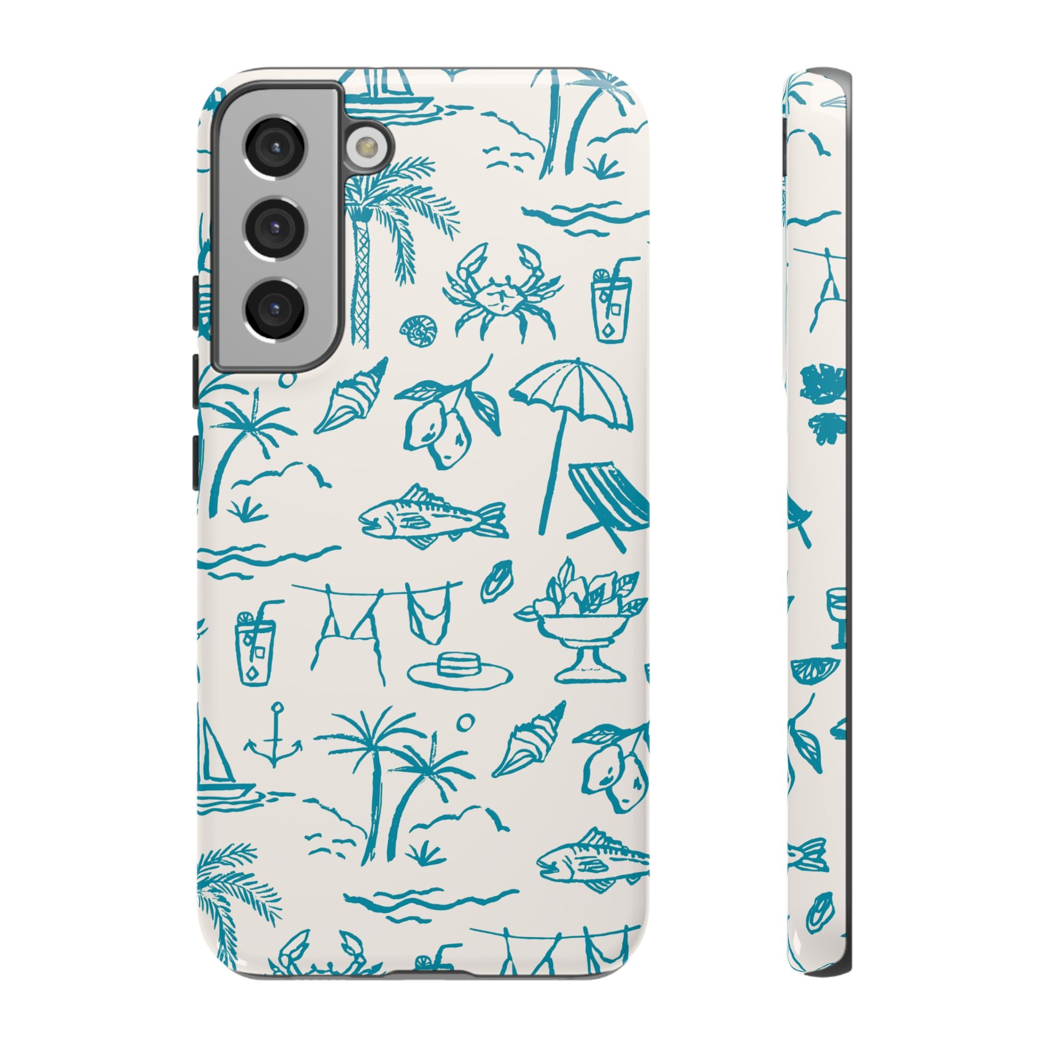 Meet Me Seaside Galaxy Case