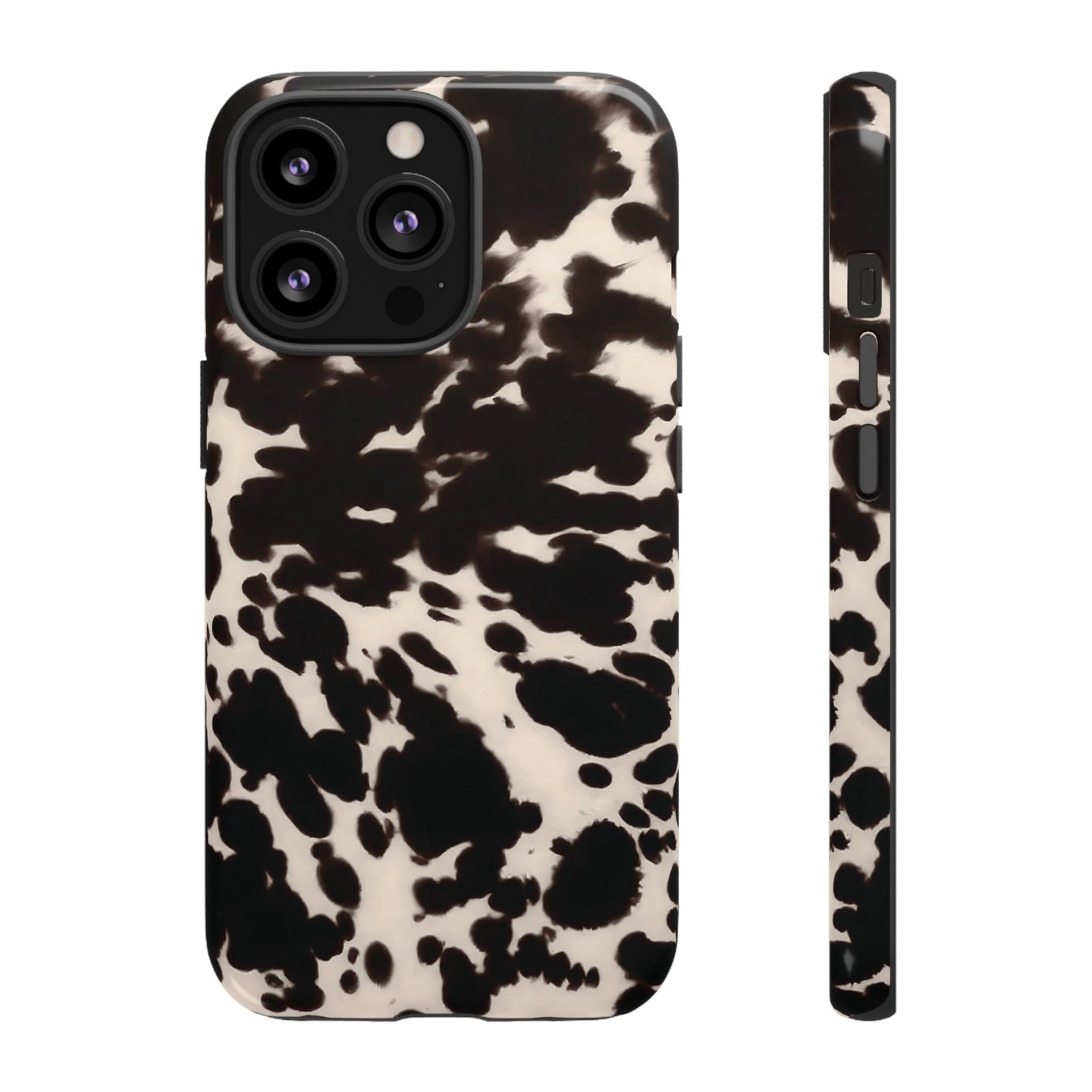 Spotted Cutie | Cow Print iPhone Case