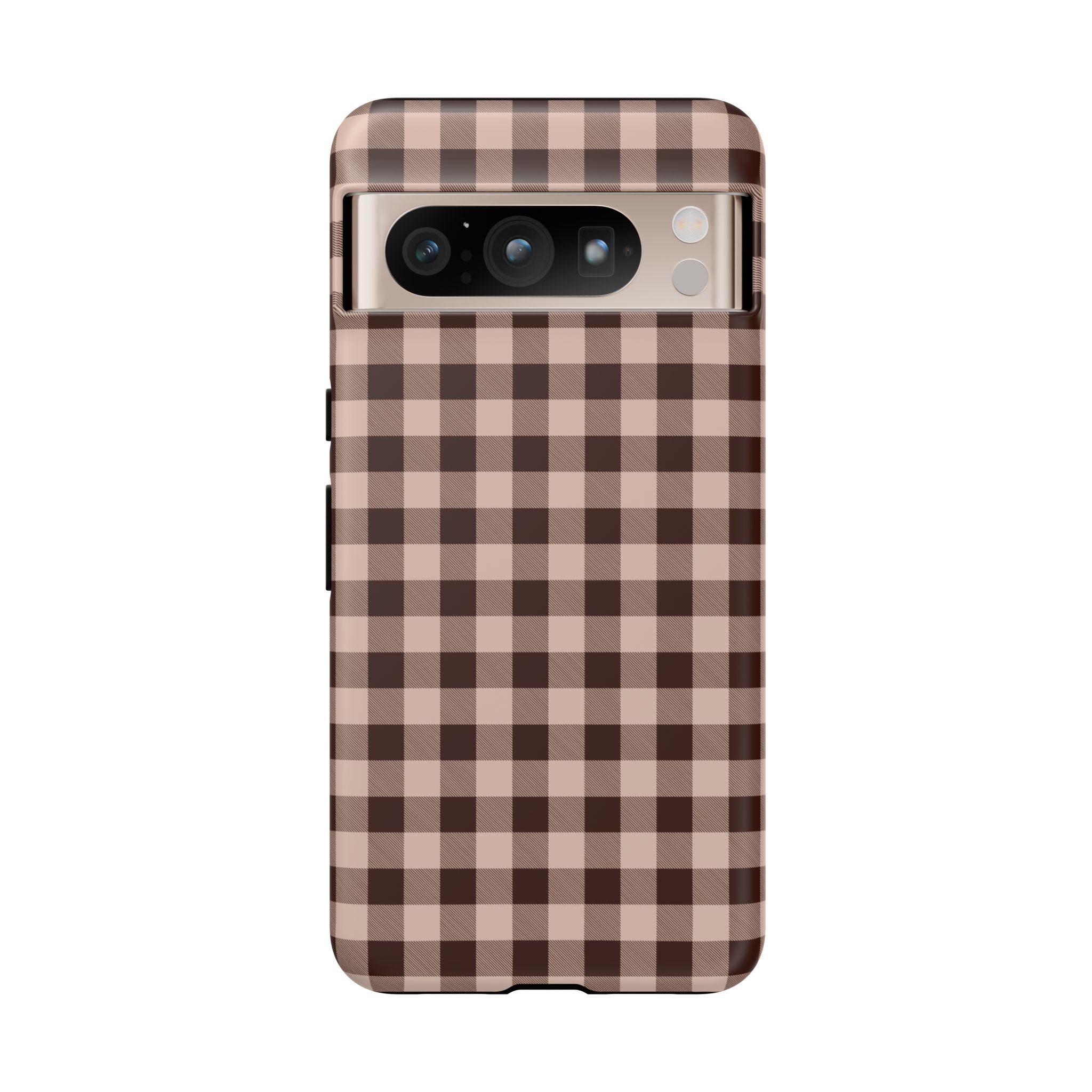Latte Check Phone Case