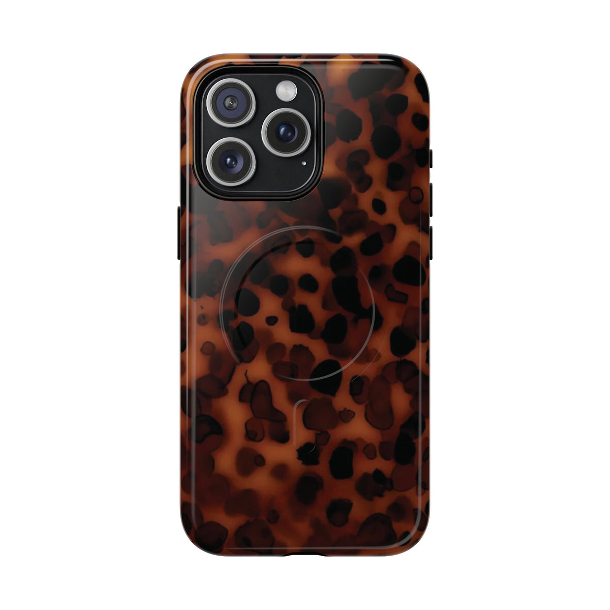 Shell Game | Dark Tortoiseshell Print MagSafe Case