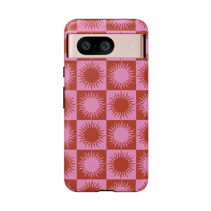 Soleil | Pink & Orange Sun Case