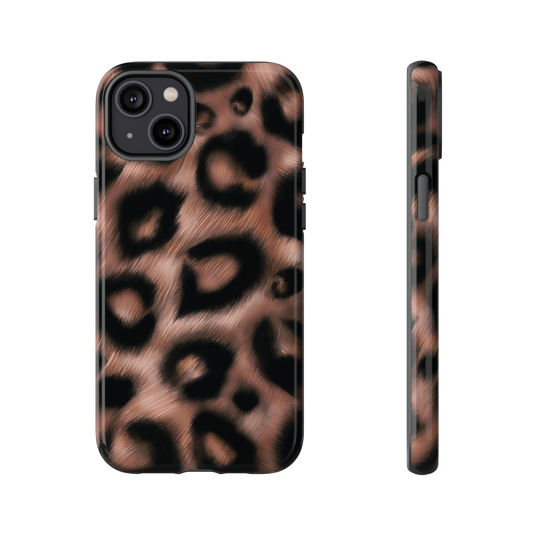 Diva | Funda para iPhone con estampado de leopardo